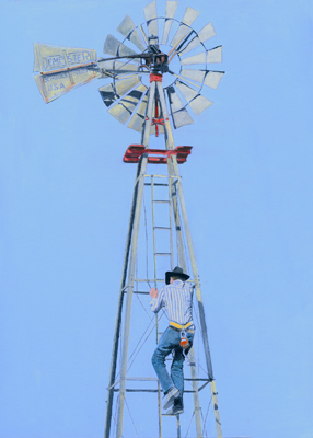 Cody Up the Windmill